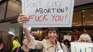 sign don't like abortion?