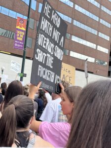 sign he who hath not a uterus should shut up
